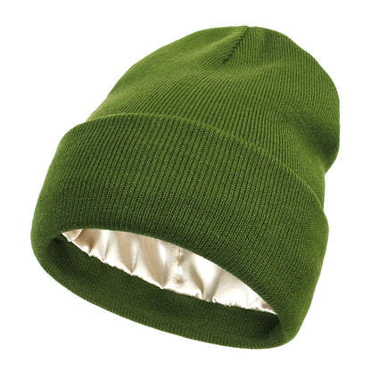 Satin-Lined Anti-Static Beanie