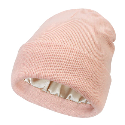 Satin-Lined Anti-Static Beanie