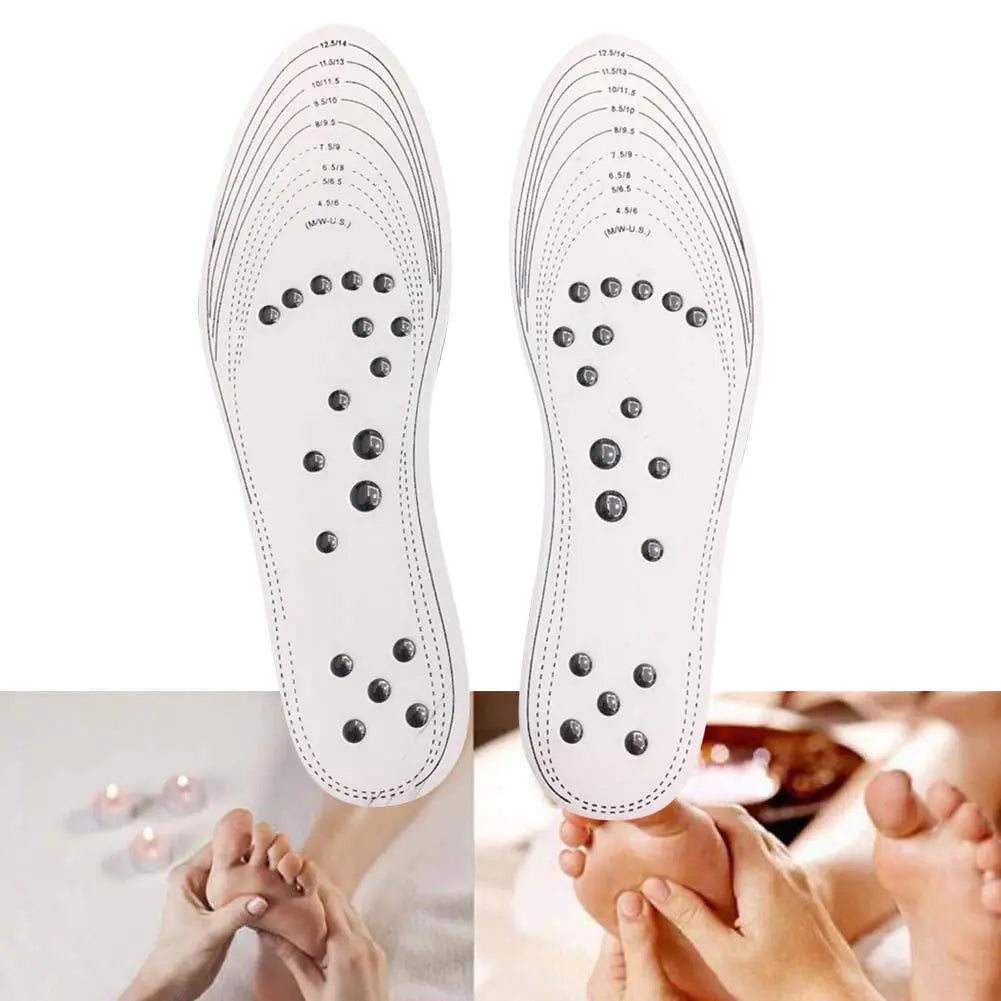 🦶 Cotton Magnetic Insoles — Comfort, Support & Gentle Massage in Every Step