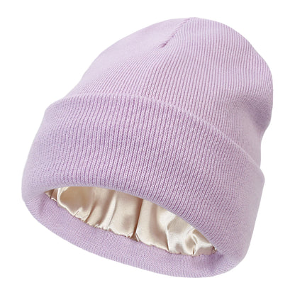 Satin-Lined Anti-Static Beanie