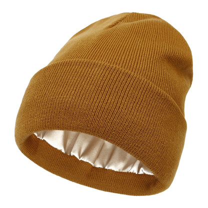 Satin-Lined Anti-Static Beanie