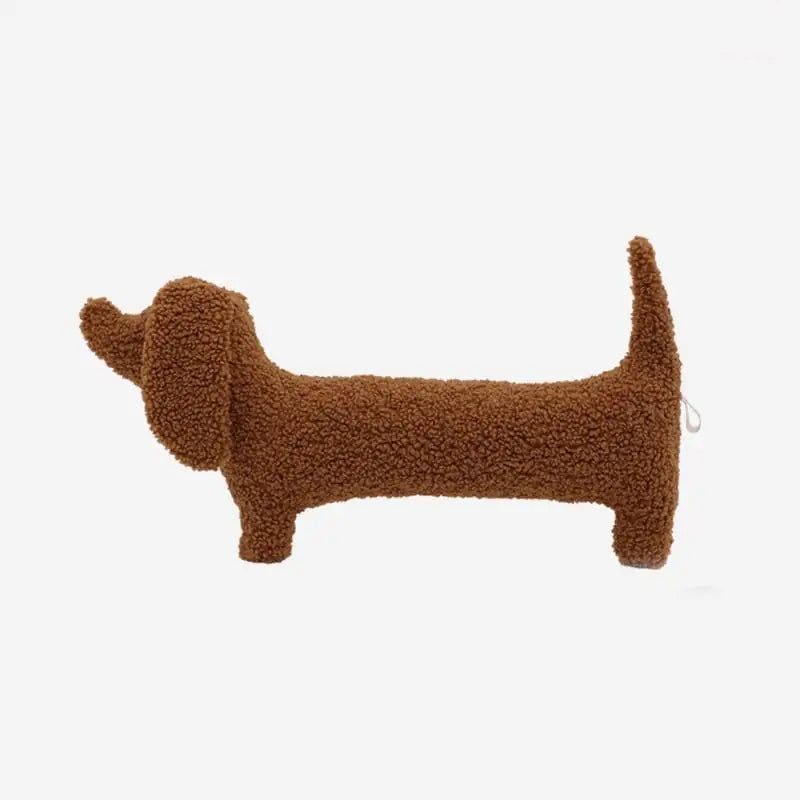 Cute Plush Dachshund Pillow for Home Decor