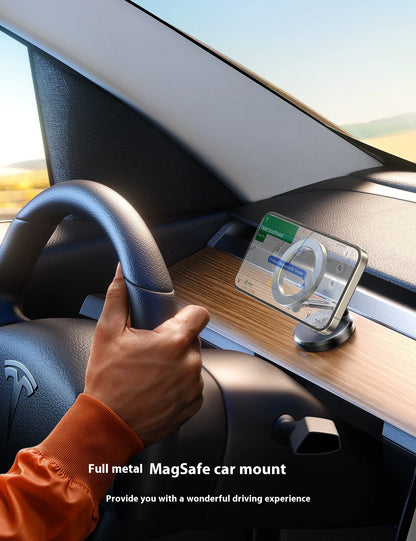 ✨ Magnetic Power Meets Effortless Driving – MagSafe Car Mount ✨