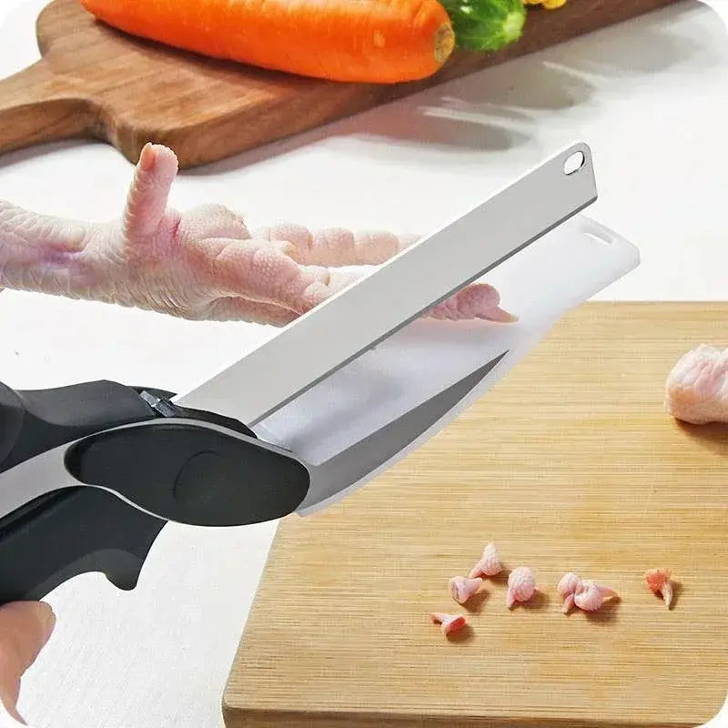 ✂️ Slim Chopper Kitchen Scissors — Precision Meets Convenience