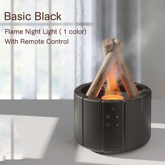 🕯️ Simulated Flame Aroma Diffuser — Serenity with a Touch of Warmth