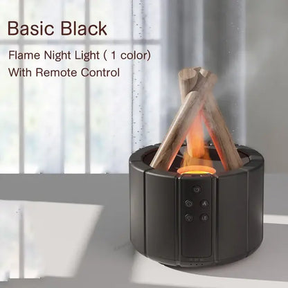 🕯️ Simulated Flame Aroma Diffuser — Serenity with a Touch of Warmth