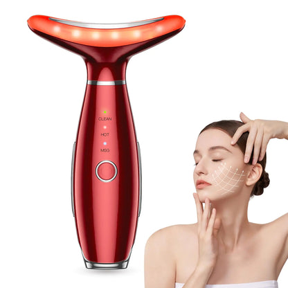 3-in-1 Neck & Face Massager – Redefine Relaxation and Radiance!