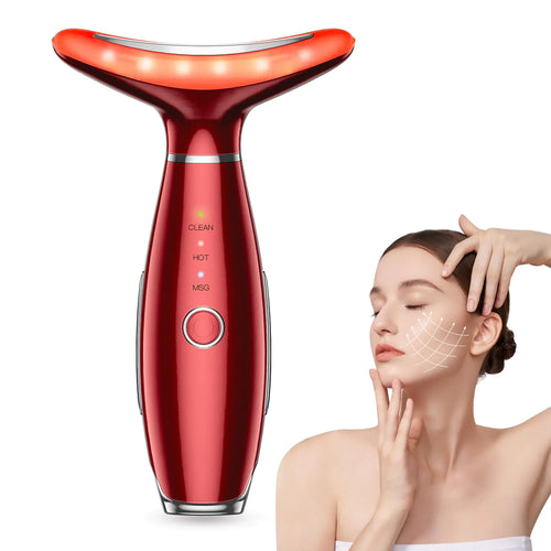 3-in-1 Neck & Face Massager – Redefine Relaxation and Radiance!