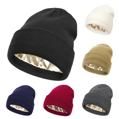 Satin-Lined Anti-Static Beanie