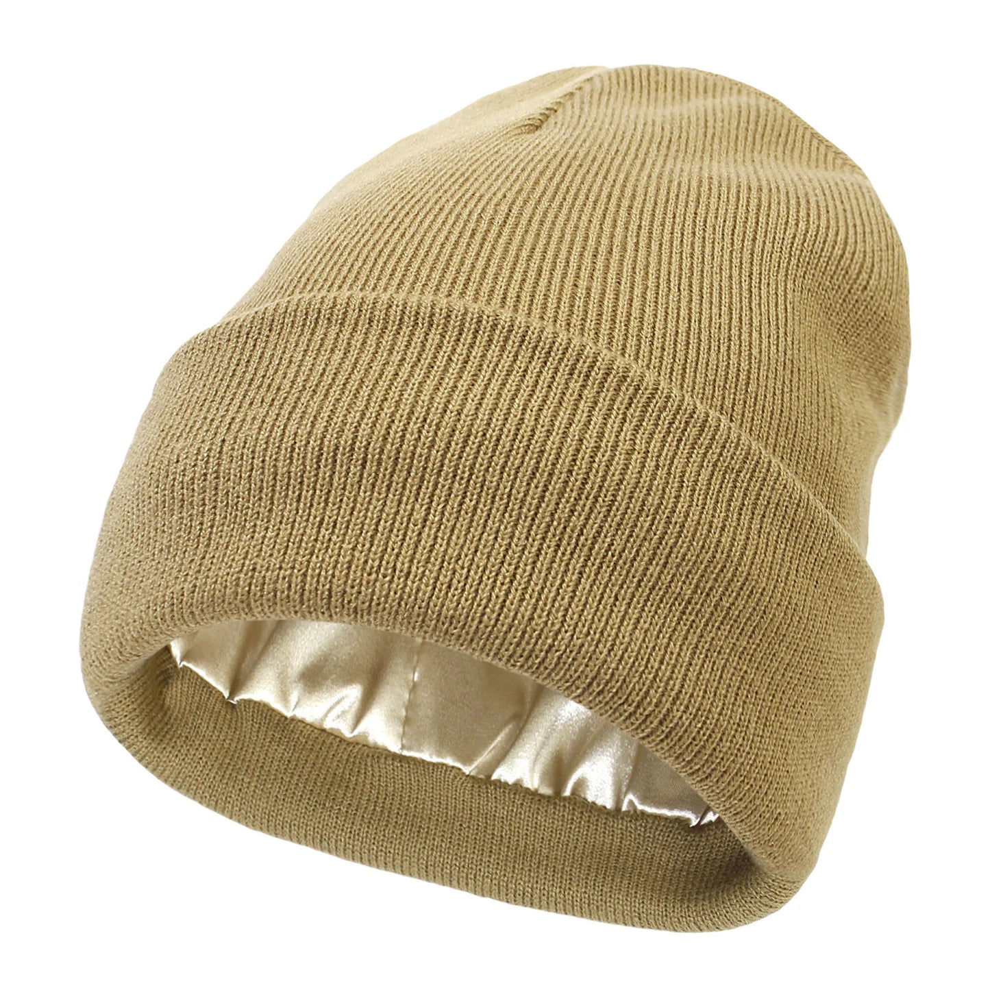 Satin-Lined Anti-Static Beanie