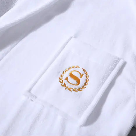 Hotel-Quality White Cotton Waffle Bathrobe — Everyday Luxury, Redefined