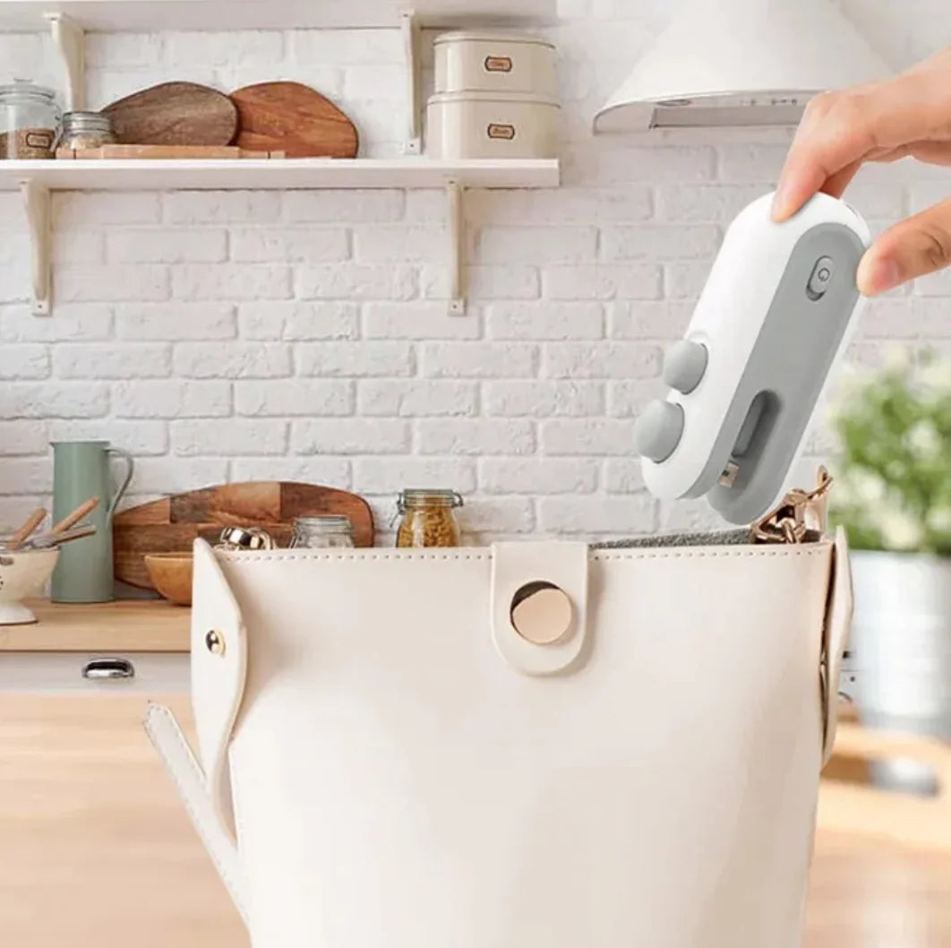 Mini Portable Bag Sealer – Keep Your Snacks Fresh, Always!