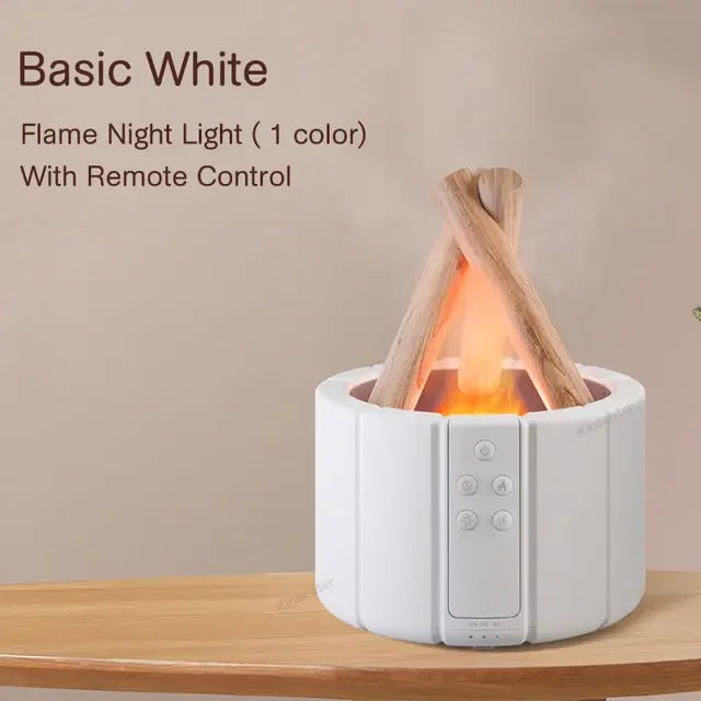🕯️ Simulated Flame Aroma Diffuser — Serenity with a Touch of Warmth