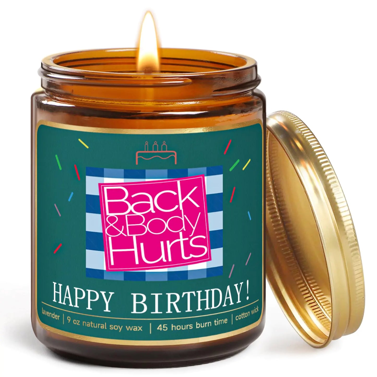 Funny Happy Birthday Candle