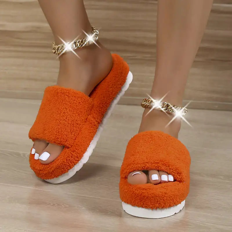 Fuzzy Slippers – Where Warmth Meets Effortless Style