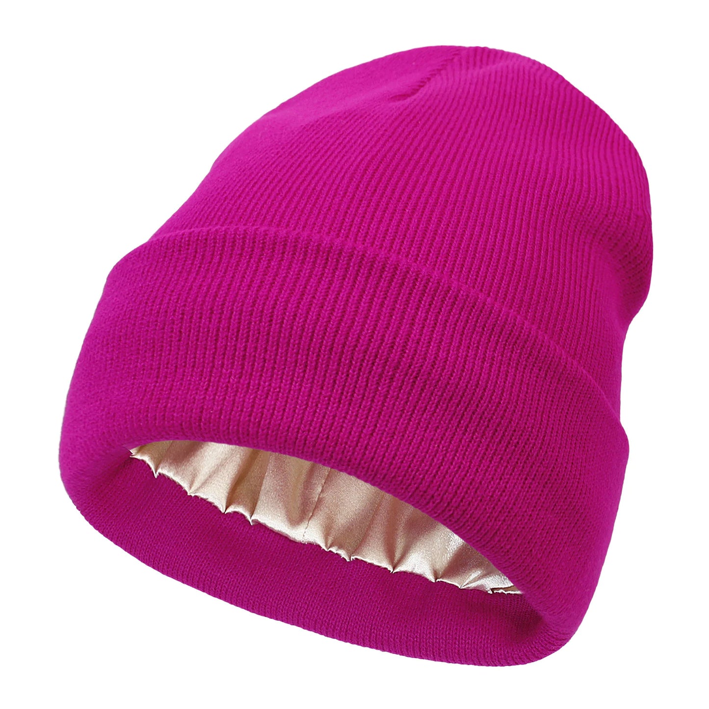 Satin-Lined Anti-Static Beanie