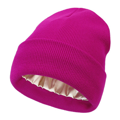 Satin-Lined Anti-Static Beanie