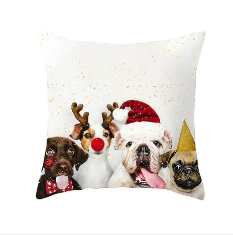Festive Animal Pillow